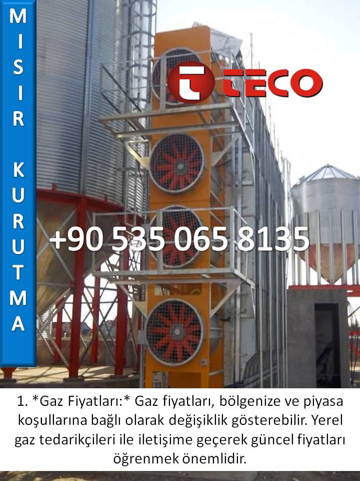 I MODEL MISIR KURUTMA MAKINELERI