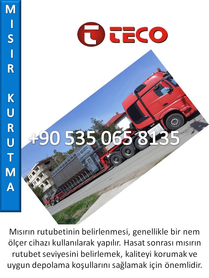 I MODEL MISIR KURUTMA MAKINELERI