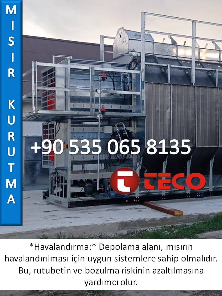 I MODEL MISIR KURUTMA MAKINELERI