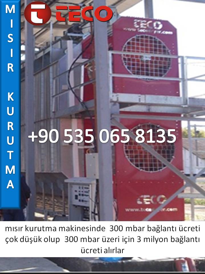 I MODEL MISIR KURUTMA MAKINELERI